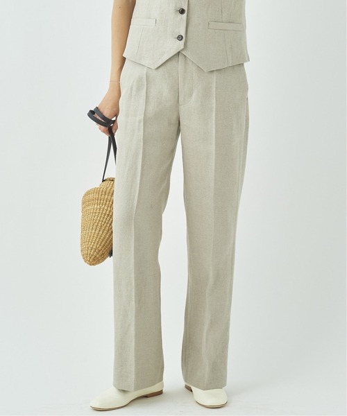 plage（プラージュ）の「Linen トラウザーパンツ◆（その他パンツ・レディース・アイボリー/ホワイト・38/36/34）」の15枚目の写真