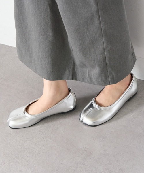 SETUP7（セットアップセブン）の「選べるカラーバリエーション♪【SETUP7】足袋フラットシューズ グリッターラメパンプス バレエシューズ grw（パンプス・レディース・ホワイト/ブラック/ブラック系その他2/シルバー/ブラック系その他3/ブラック系その他4/シルバー系その他/シルバー系その他3・38/36/37/39/35/S/M/L/LL）」の20枚目の写真