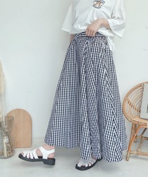 AS KNOW AS plus | ●ベルト付ボリュームロングスカート(スカート)