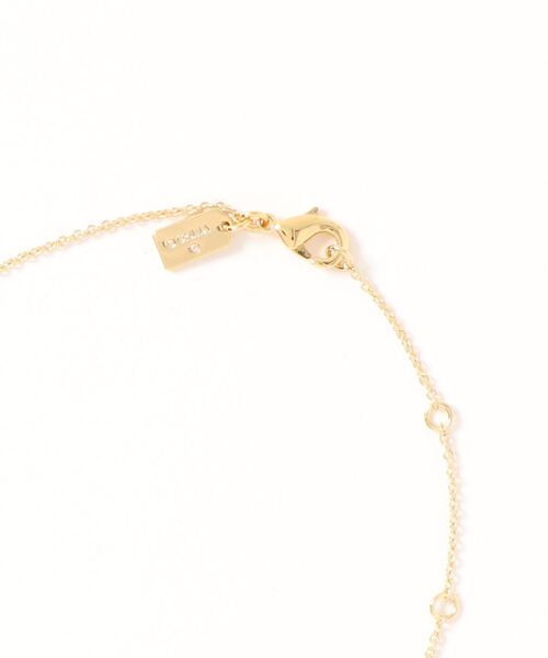 COACH（コーチ）の「シグネチャー クリスタル ネックレス（ネックレス・レディース・ゴールド系その他・ﾌﾘ-）」の2枚目の写真