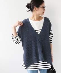 JOURNAL STANDARD relume | 製品染めVネックベスト◆(ベスト)