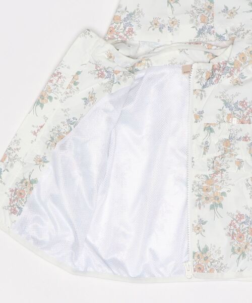 petit main(プティマイン)の「【撥水加工】花柄ウィンブレ(その他アウター・キッズ・アイボリー/ラベンダー・100cm/90cm/130cm/120cm/110cm/80cm)」の12枚目の写真