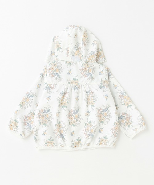 petit main(プティマイン)の「【撥水加工】花柄ウィンブレ(その他アウター・キッズ・アイボリー/ラベンダー・100cm/90cm/130cm/120cm/110cm/80cm)」の9枚目の写真