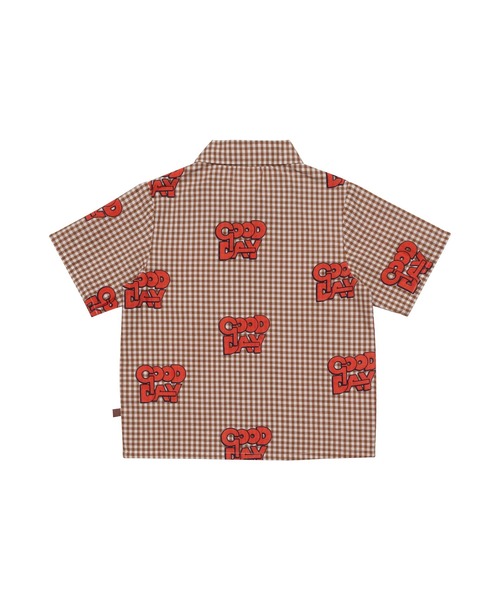 Wynken（ウィンケン）の「Wynken / 総柄 シャツ（シャツ/ブラウス・キッズ・ネイビー/ブラウン・4Y/6Y/8Y/10Y/2Y）」の4枚目の写真