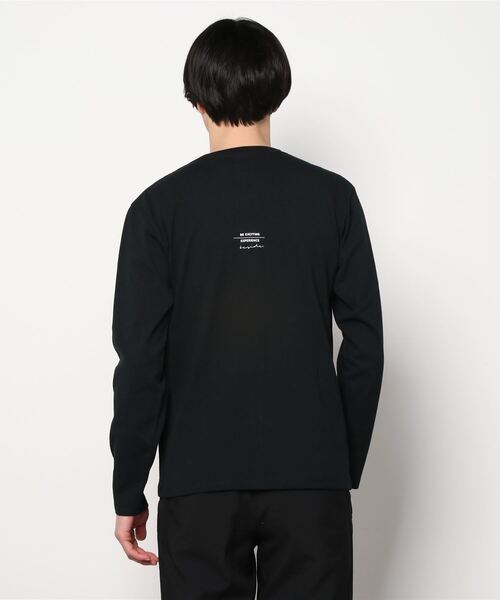 TRAP/U (トラップユー)の「フロント メッセージプリント コットン 天竺 ロングTシャツ(Tシャツ/カットソー・メンズ・ホワイト/ブラック/ブルー系その他・L/M)」の11枚目の写真