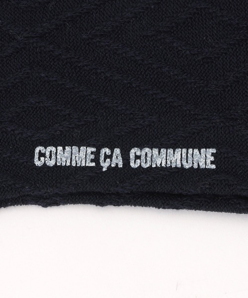 COMME　CA COMMUNE（コムサコミューン）の「ダイヤフレーム柄 ソックス（ソックス/靴下・メンズ・ネイビー/オフホワイト/グリーン・27cm）」の5枚目の写真