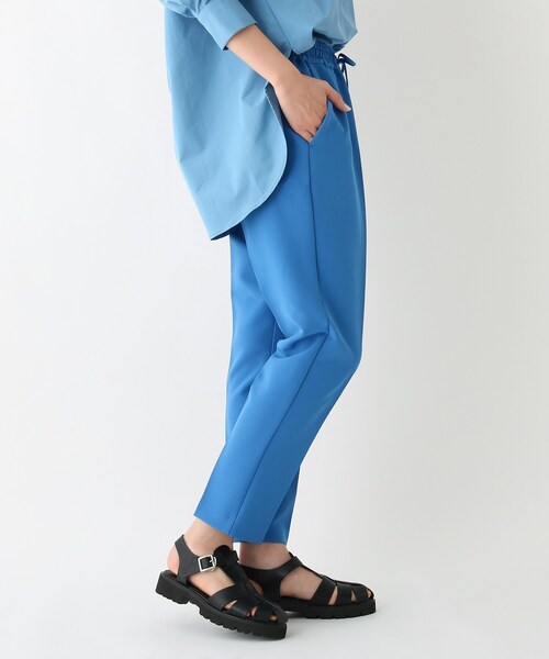 OPAQUE.CLIP（オペークドットクリップ）の「◆デュアルストレッチダブルクロス イージーテーパードパンツ（その他パンツ・レディース・ブラック/ブルー/ホワイト系/カーキ・36/38/34/42/40）」の15枚目の写真