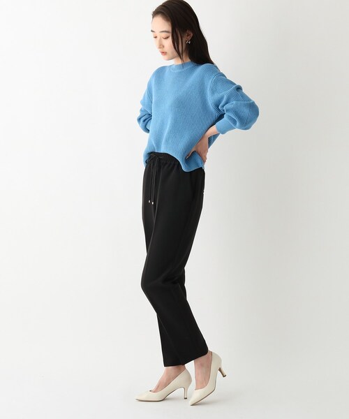 OPAQUE.CLIP（オペークドットクリップ）の「◆デュアルストレッチダブルクロス イージーテーパードパンツ（その他パンツ・レディース・ブラック/ブルー/ホワイト系/カーキ・36/38/34/42/40）」の21枚目の写真