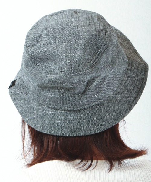 Sense of Grace（センスオブグレース）の「SHAN BK HAT ウォッシャブルサファリハット（ハット・メンズ・ブラック/ネイビー/ナチュラル・FREE）」の6枚目の写真