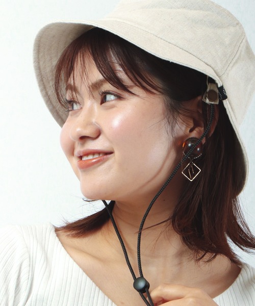 Sense of Grace（センスオブグレース）の「SHAN BK HAT ウォッシャブルサファリハット（ハット・メンズ・ブラック/ネイビー/ナチュラル・FREE）」の7枚目の写真