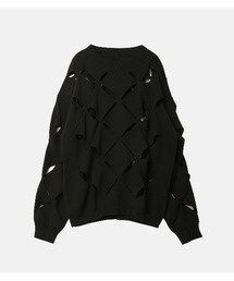 IRENE（アイレネ）の「Diamond Slit Knit（ニット/セーター）」 - WEAR