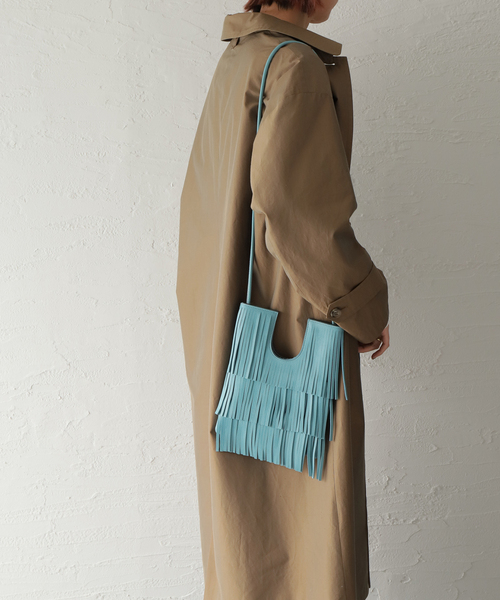 NOMADIS(ノマディス)の「【NOMADIS/ノマディス】BETTY:ショルダーバッグ(ショルダーバッグ・レディース・ホワイト/ベージュ/サックスブルー/アイボリー・FREE)」の5枚目の写真