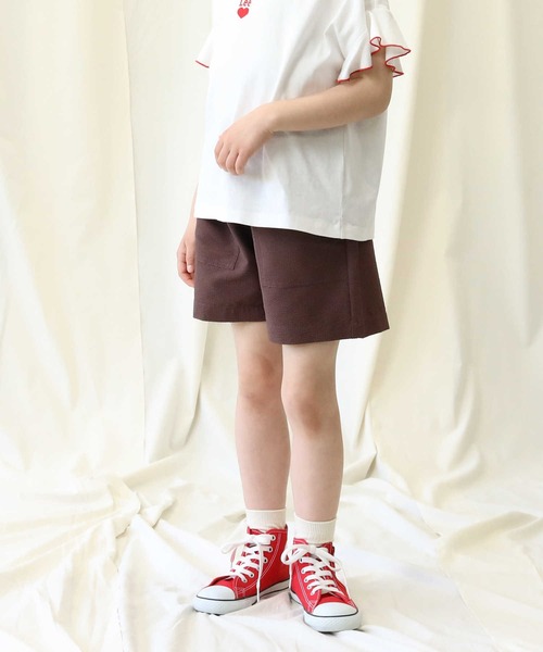 MPS（エムピーエス）の「【MPS】ポコポコポリショーツ（その他パンツ・キッズ・ブラック/ブラウン/ピンク/グリーン・120/150/140/130/105）」の3枚目の写真