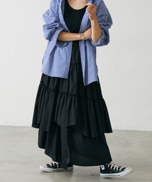 Shelly island | アシンメトリーティアードスカート(スカート)