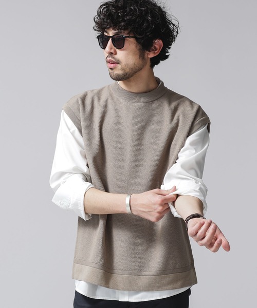 ブランド古着 ニットベスト ベスト Nano Universe ナノユニバース のファッション通販 Zozoused