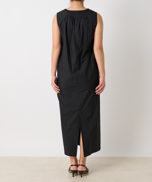 RIVE DROITE（リヴドロワ）の「beej/ビージ/バックコクーンVネックワンピース（ワンピース・レディース・ブラック/ブルー・38/36）」の17枚目の写真