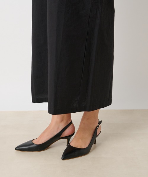 RIVE DROITE（リヴドロワ）の「beej/ビージ/バックコクーンVネックワンピース（ワンピース・レディース・ブラック/ブルー・38/36）」の8枚目の写真