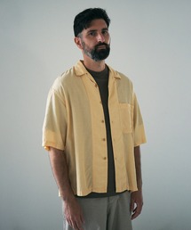 unfil | unfil | コットンシルクツイル オープンカラーシャツ MEN(シャツ/ブラウス)