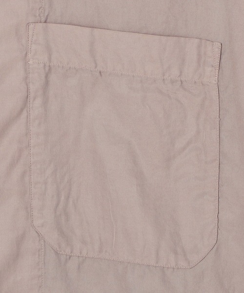 UNFIL（アンフィル）の「unfil | コットンシルクツイル オープンカラーシャツ MEN（シャツ/ブラウス・メンズ・ネイビー/ベージュ/パープル系その他・4/5）」の13枚目の写真