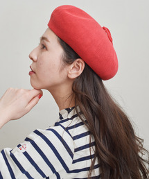 CHILD WOMAN | ちょぼリボン ベレー帽(ハンチング/ベレー帽)