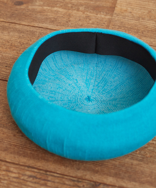 CHILD WOMAN(チャイルドウーマン)の「ちょぼリボン ベレー帽(ハンチング/ベレー帽・レディース・ブラック/レッド/サックスブルー・FREE)」の17枚目の写真