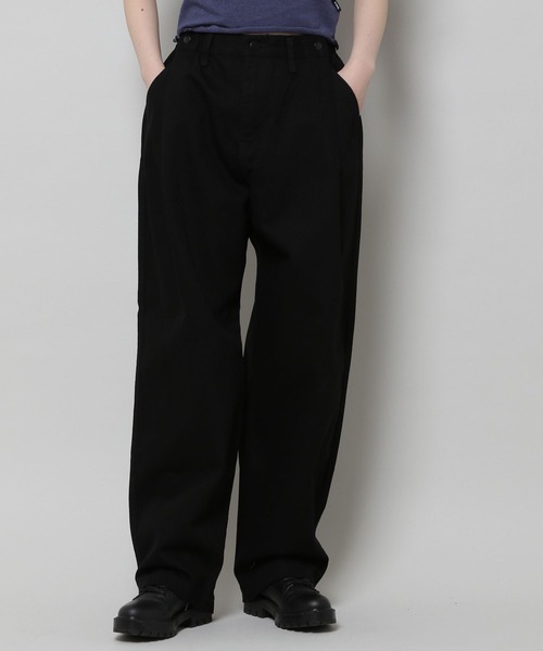 ALAND(エーランド)の「3.3Field Trip/WIDE BALLONパンツ 2279878(その他パンツ・レディース・ブラック/アイボリー・SMALL/MEDIUM)」の1枚目の写真