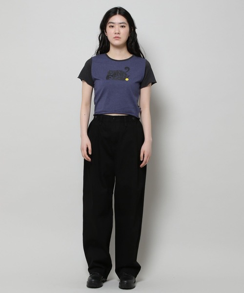 ALAND(エーランド)の「3.3Field Trip/WIDE BALLONパンツ 2279878(その他パンツ・レディース・ブラック/アイボリー・SMALL/MEDIUM)」の4枚目の写真