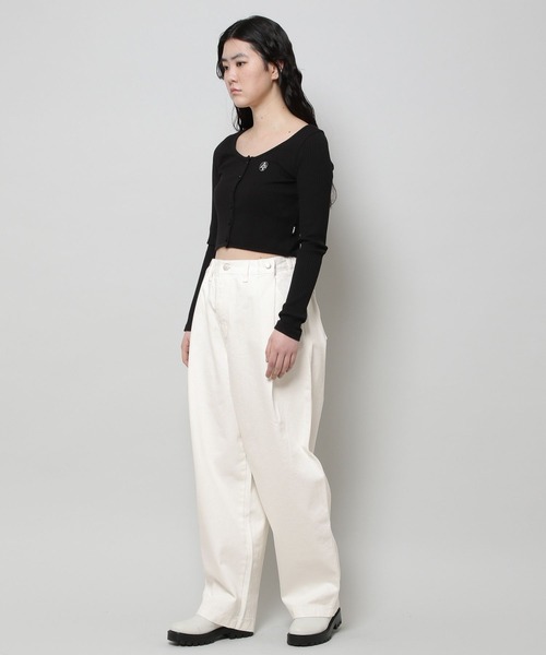 ALAND(エーランド)の「3.3Field Trip/WIDE BALLONパンツ 2279878(その他パンツ・レディース・ブラック/アイボリー・SMALL/MEDIUM)」の9枚目の写真