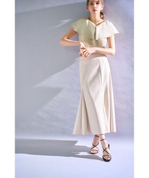 CELFORD - 【CELFORD×美香】ビックカラーポンチセットアップ ブラック36 CELFORD×MIKA Collaboration クラス感のある夏スタイルに