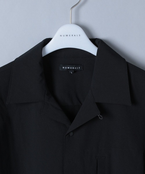 NUMERALS プラシャツセット NUMERALS（ヌメラルズ）の「[NUMERALS]ストレッチオープンカラー