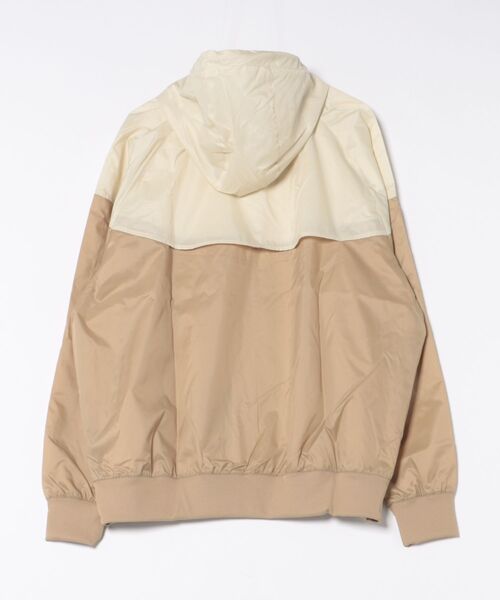 NIKE ナイロンジャケット ベージュ NIKE（ナイキ）の「《NIKEアパレル》NSW HE WR ｳｰﾌﾞﾝﾌｰﾃﾞｨｼﾞｬｹｯﾄ