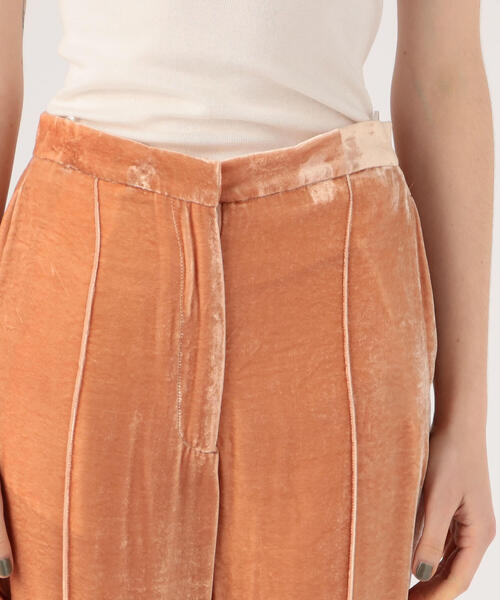 TOMORROWLAND (トゥモローランド)の「GOLDEN GOOSE DELUXE BRAND べロアイージーストレートパンツ(その他パンツ・レディース・ライトピンク・XXS/XS)」の7枚目の写真