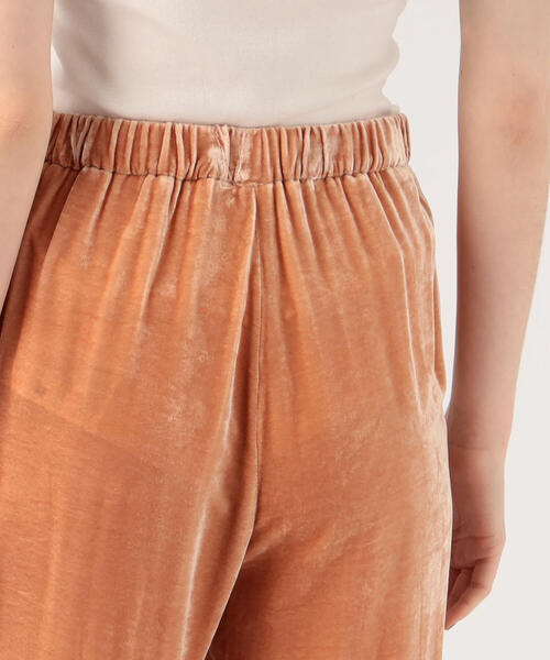 TOMORROWLAND (トゥモローランド)の「GOLDEN GOOSE DELUXE BRAND べロアイージーストレートパンツ(その他パンツ・レディース・ライトピンク・XXS/XS)」の8枚目の写真
