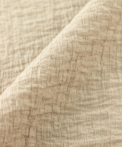 ALEXIA STAM（アリシアスタン）の「Sheer Puff Sleeve Blouse/シアーパフスリーブブラウス（シャツ/ブラウス・レディース・ベージュ/ブラウン/ブルー・FREE）」の15枚目の写真