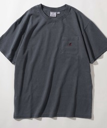 【GRAMICCI/グラミチ】ビッグシルエット ワンポイントロゴ刺繍 ポケット付半袖Tシャツ/クルーネックTシャツ