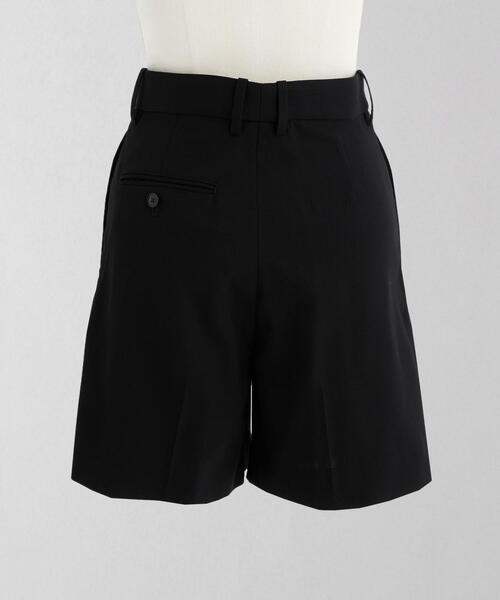 LOEFF（ロエフ）の「＜LOEFF＞VI/W ギャバ ショートパンツ BLACK