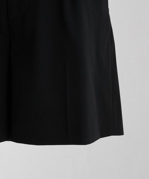 LOEFF（ロエフ）の「＜LOEFF＞VI/W ギャバ ショートパンツ BLACK