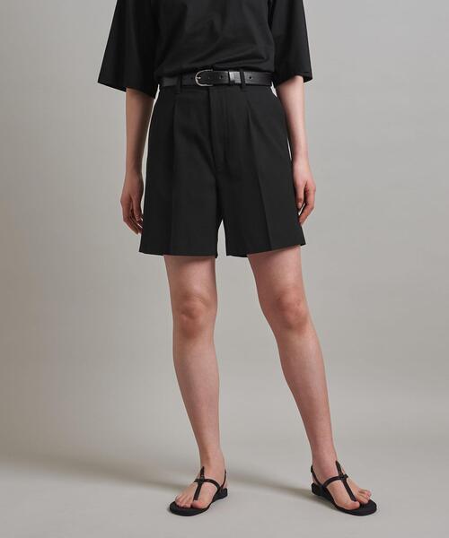 LOEFF ロエフ ワタスゲ ショートパンツ LOEFF（ロエフ）の「＜LOEFF＞ワタスゲ ジャカード ショート