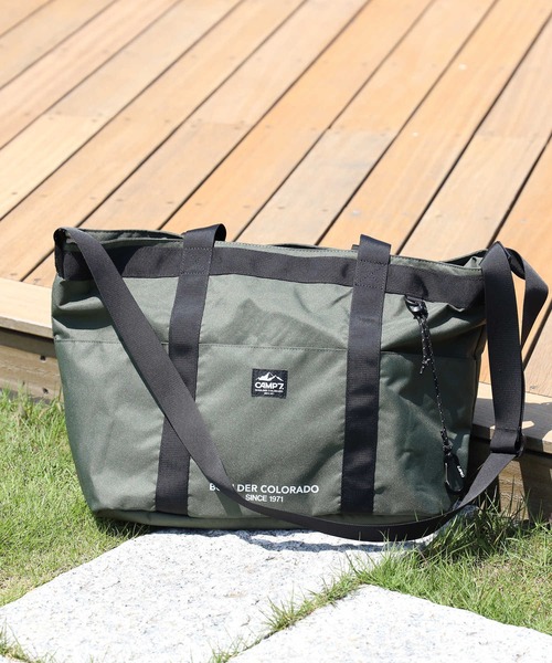CAMP7（キャンプセブン）の「【CAMP7】2WAYショルダーバッグ（トートバッグ・メンズ・ブラック/グリーン/オレンジ/カーキブラウン・フリー）」の4枚目の写真