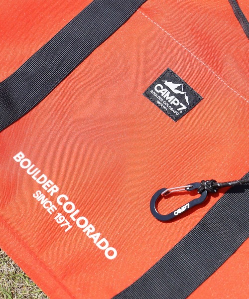 CAMP7（キャンプセブン）の「【CAMP7】2WAYショルダーバッグ（トートバッグ・メンズ・ブラック/グリーン/オレンジ/カーキブラウン・フリー）」の5枚目の写真