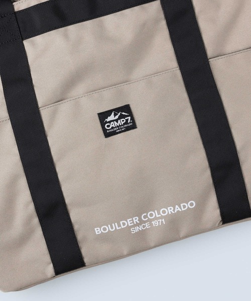 CAMP7（キャンプセブン）の「【CAMP7】2WAYショルダーバッグ（トートバッグ・メンズ・ブラック/グリーン/オレンジ/カーキブラウン・フリー）」の10枚目の写真