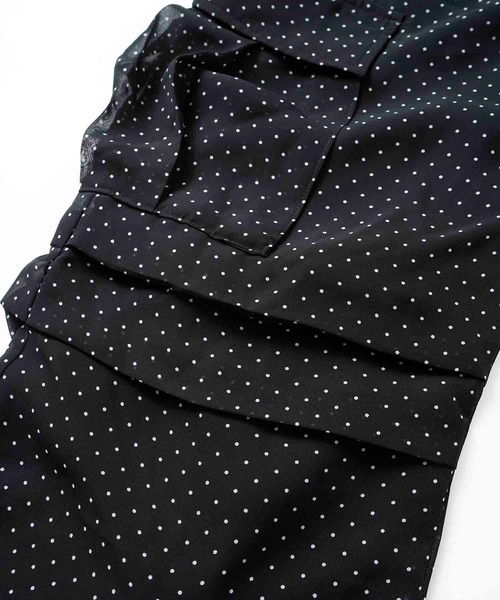 X-girl（エックスガール）の「CHIFFON WORK PANTS/シフォン ワークパンツ（その他パンツ・レディース・ベージュ/ブラック・M/XS/S）」の15枚目の写真