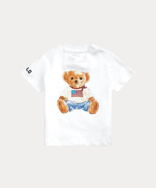 Polo ベア コットン ジャージー Tシャツ（Tシャツ/カットソー）｜POLO