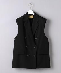 【UNITED ARROWS】ダブルテーラードベスト UNITED ARROWS（ユナイテッドアローズ）の「ダブル テーラード