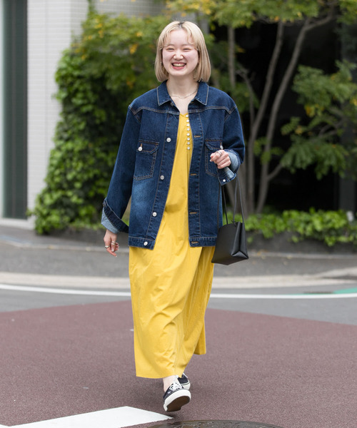 URBAN RESEARCH(アーバンリサーチ)の「ルーズフィットデニムジャケット(デニムジャケット・メンズ・インディゴブルー/ライトインディゴブルー・MEDIUM/LARGE/SMALL)」の9枚目の写真