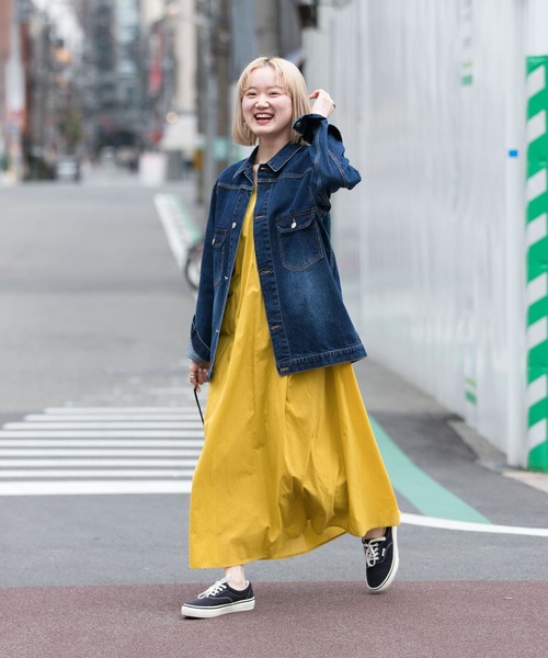 URBAN RESEARCH(アーバンリサーチ)の「ルーズフィットデニムジャケット(デニムジャケット・メンズ・インディゴブルー/ライトインディゴブルー・MEDIUM/LARGE/SMALL)」の11枚目の写真