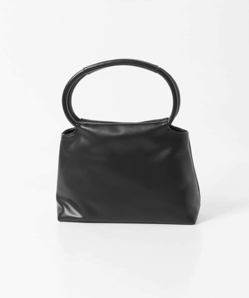 URBAN RESEARCH DOORS（アーバンリサーチドアーズ）の「ダブルオーバルハンドルバッグ（ハンドバッグ・レディース・ブラック/ベージュ/グリーン系その他・ONE）」の9枚目の写真