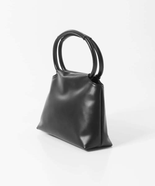 URBAN RESEARCH DOORS（アーバンリサーチドアーズ）の「ダブルオーバルハンドルバッグ（ハンドバッグ・レディース・ブラック/ベージュ/グリーン系その他・ONE）」の10枚目の写真