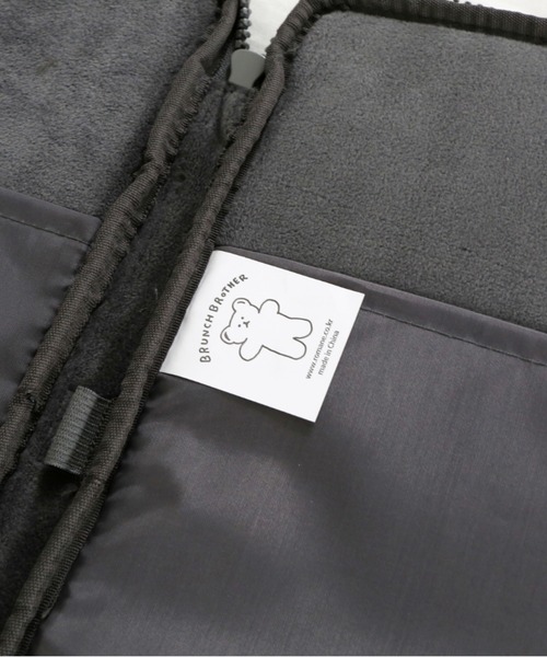 Brunch Brother（ブランチブラザー）の「iPad用ポーチ･11インチ タブレットケース ブランチブラザー/ROMANE（ロマネ）（PC・タブレットケース・レディース・グレー/アイボリー・FREE）」の8枚目の写真