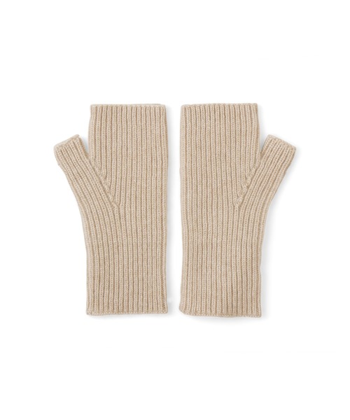 ANAYI（アナイ）の「カシミヤニットグローブ（手袋・レディース・オフホワイト/ベージュ/モカ・FREE）」の8枚目の写真